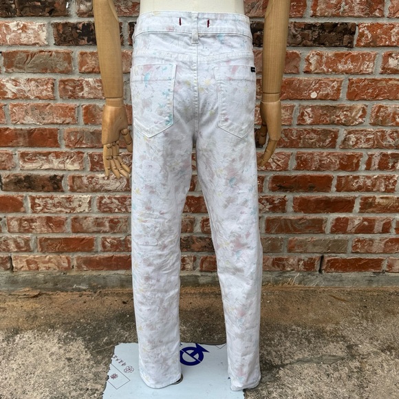 Anthropologie Wandering Watercolor floral print jeans /29 / Excellent condition - Picture 9 of 16